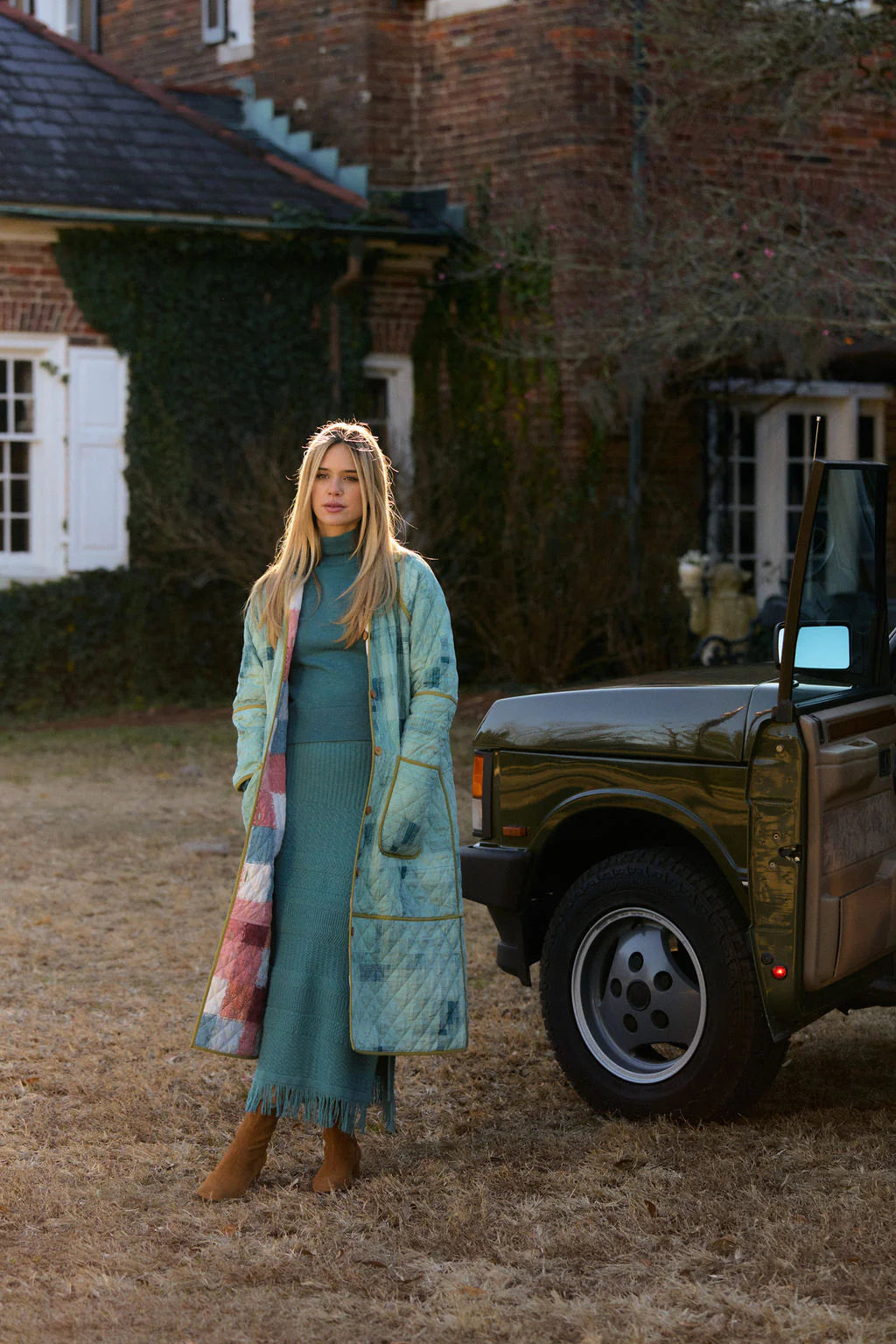 Quilted Reversible Coat