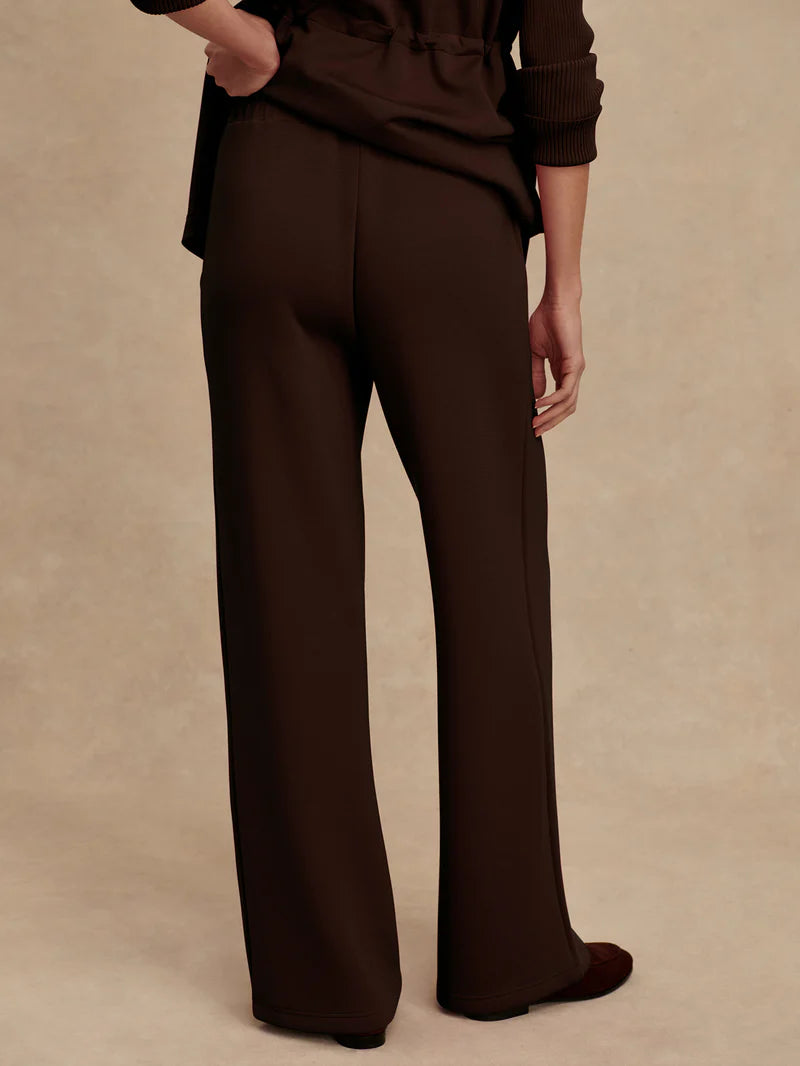 The Wide Leg Pant | Coffee