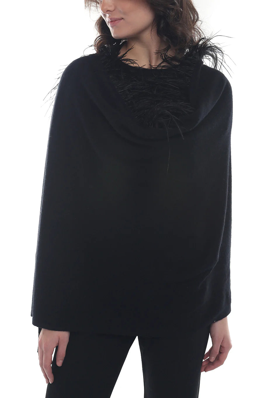 Ostrich Feather Shawl