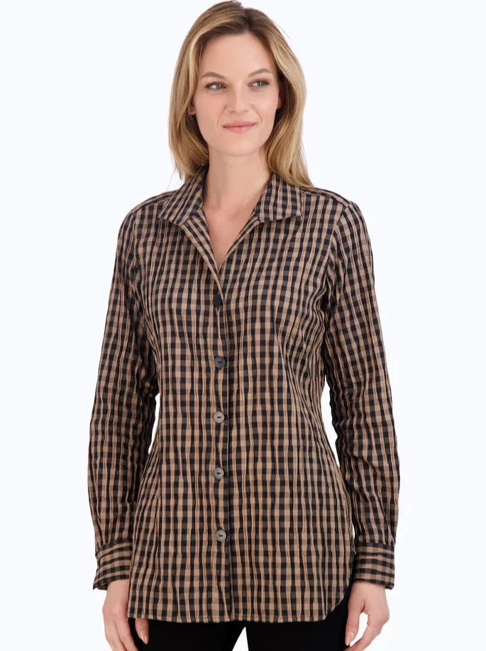Pandora Blouse | Almond