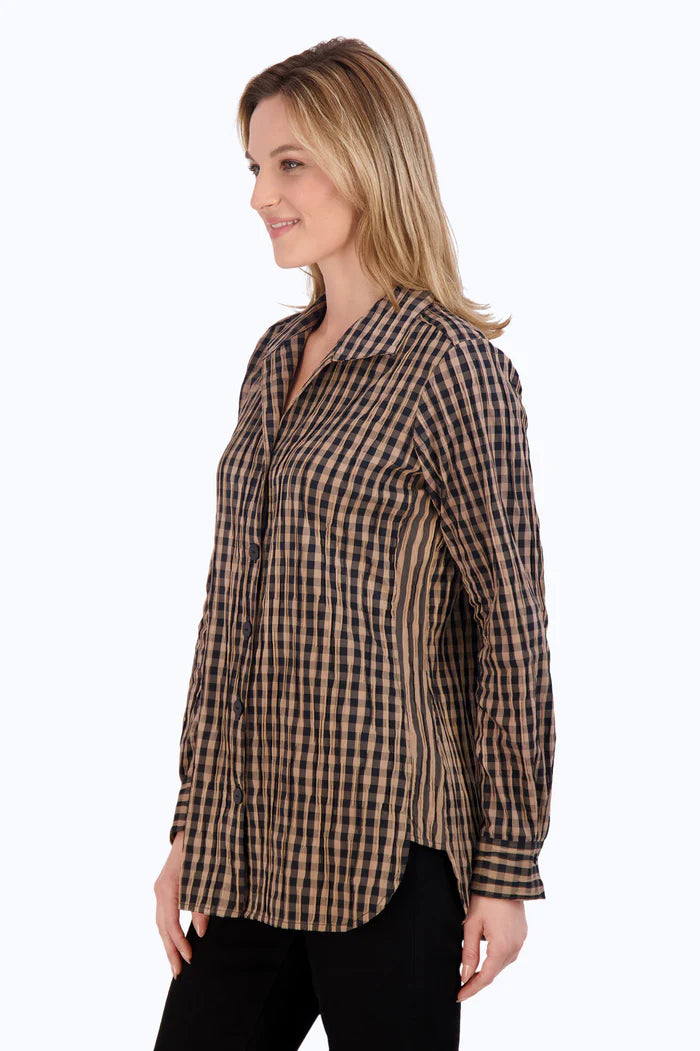 Pandora Blouse | Almond