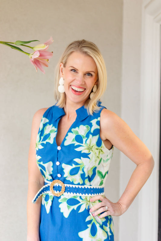 Raffia Teardrop Earrings | Ivory