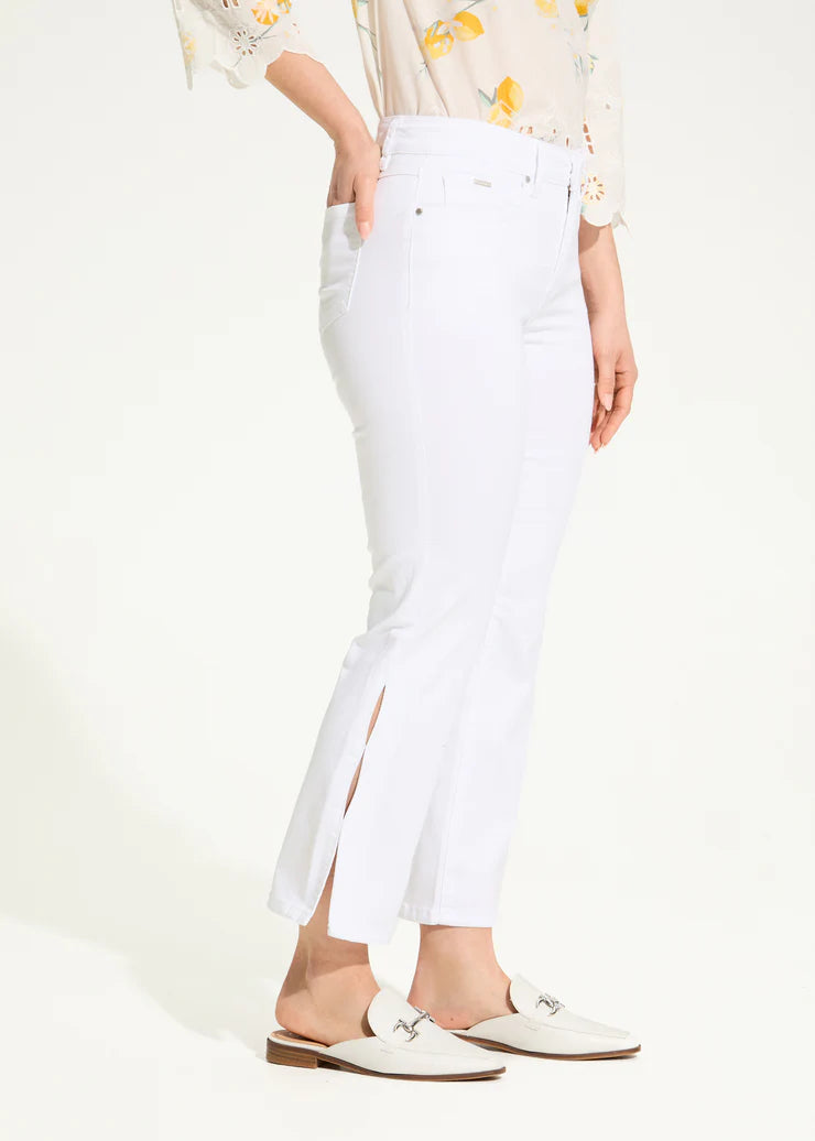 Olivia Boot Crop | White