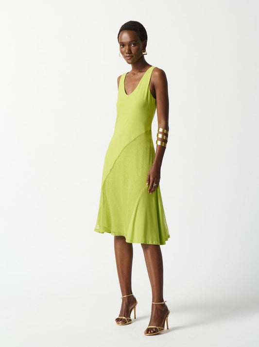 Net Maxi Dress | Lime