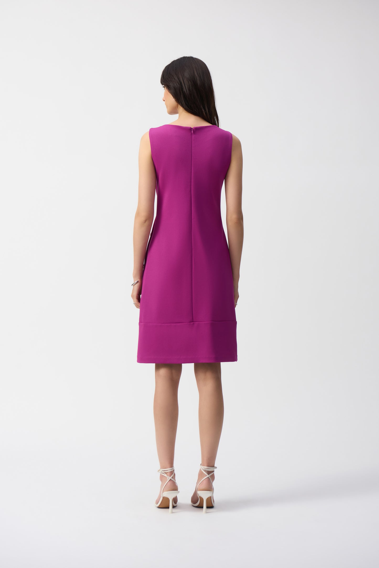 Crepe Sleeveless Dress | Orchid