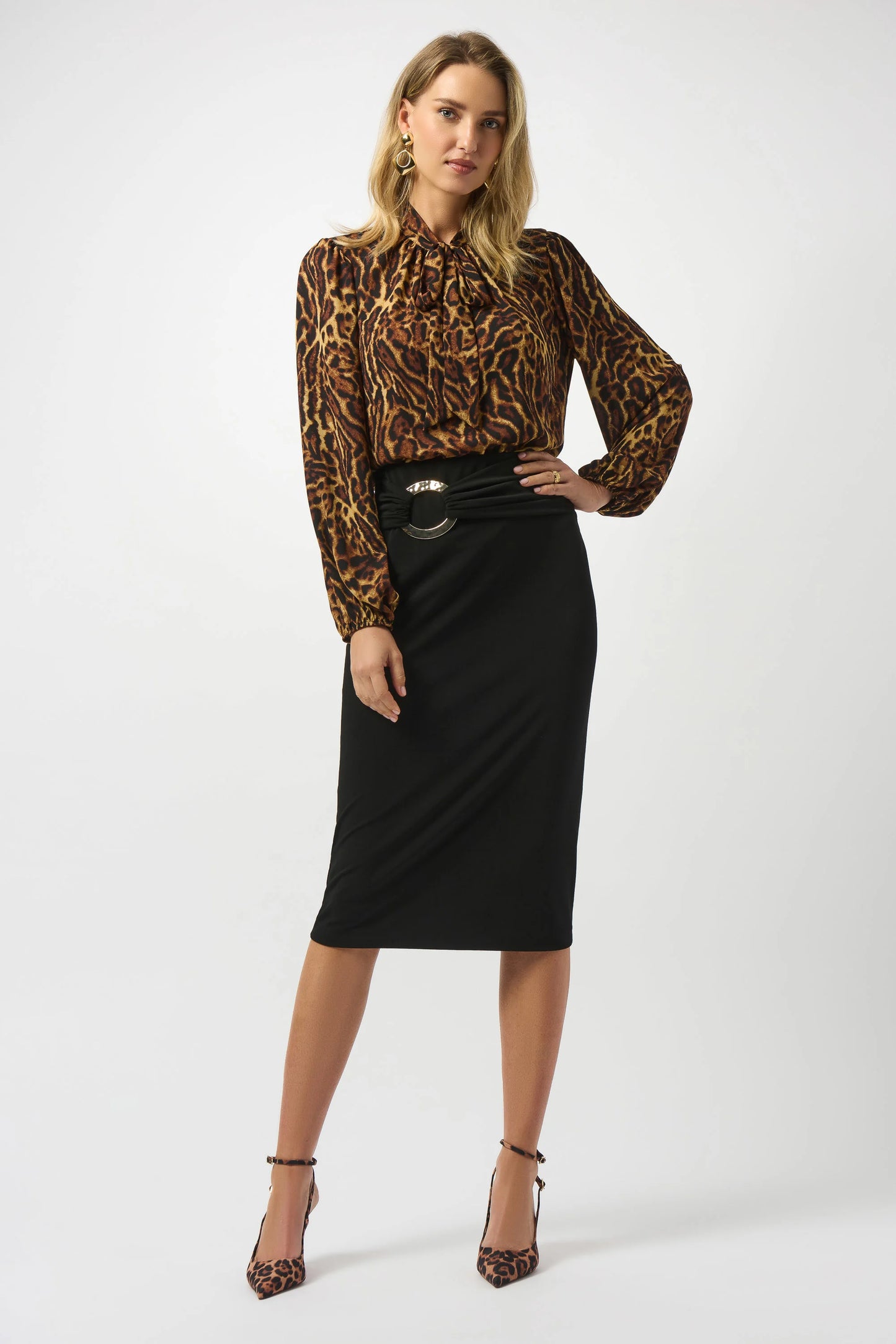 Animal Print Blouse