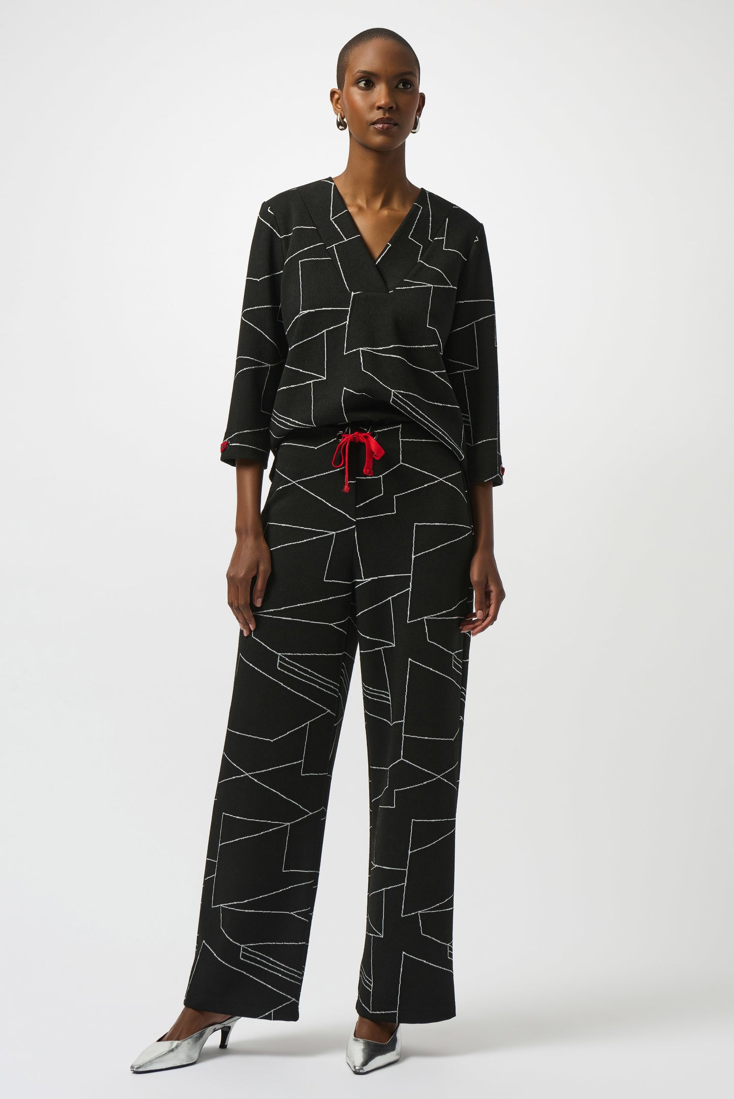 Abstract Print Pant