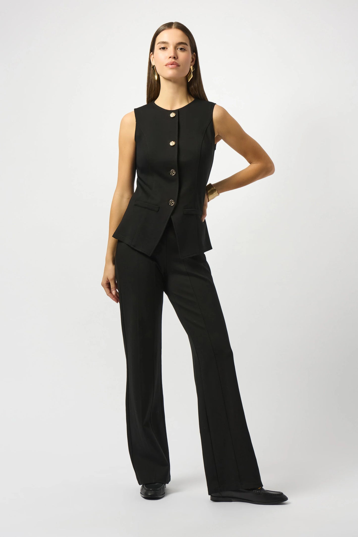 Knit Vest | Black