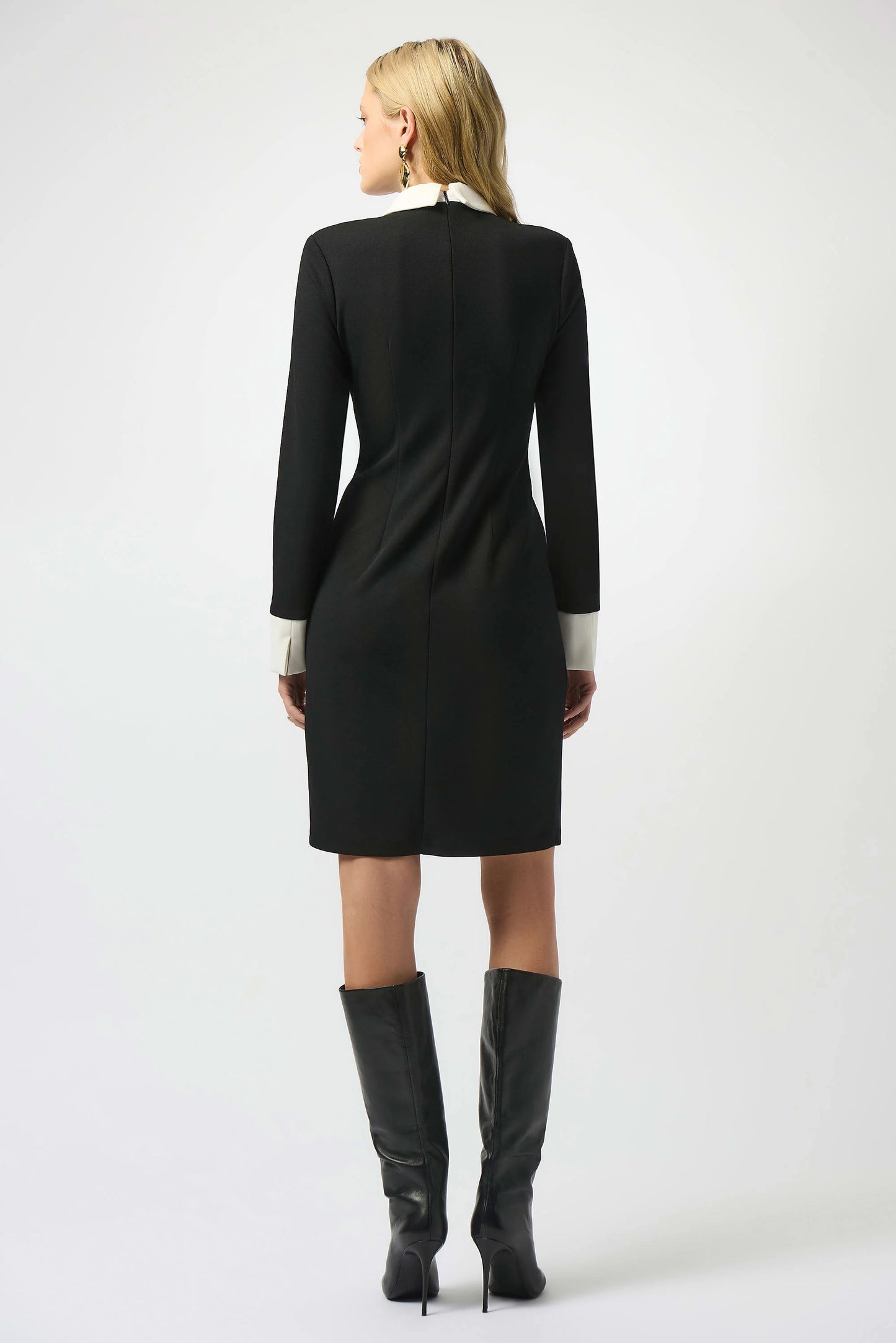 Crepe Shift Dress