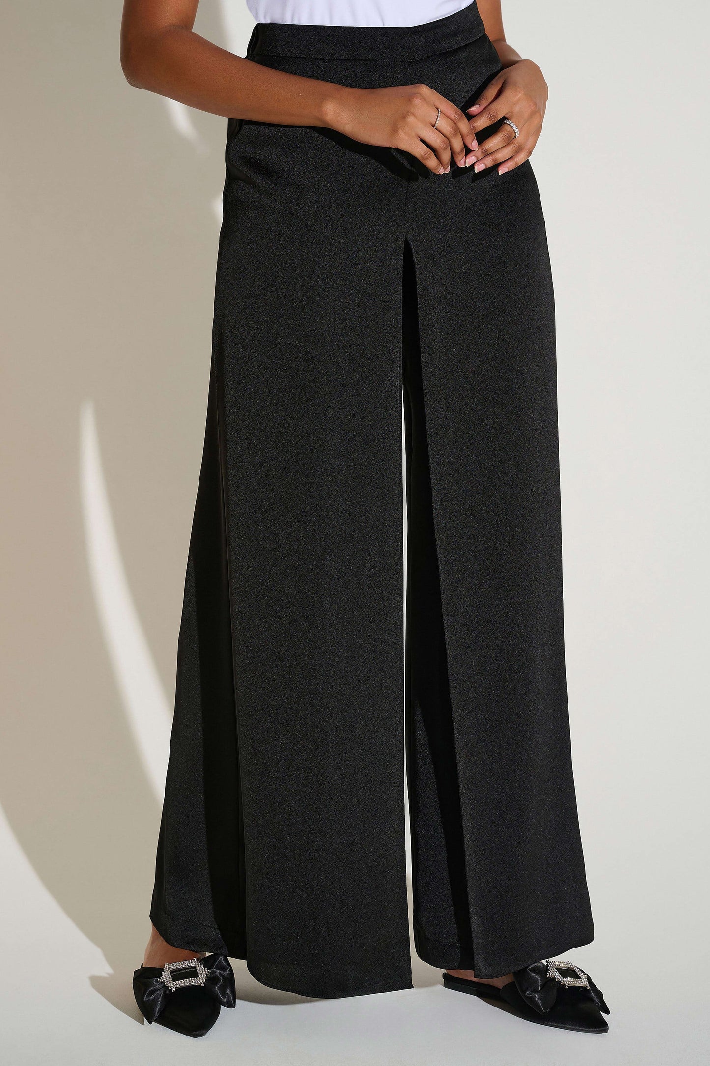 Satin wide Leg Pant