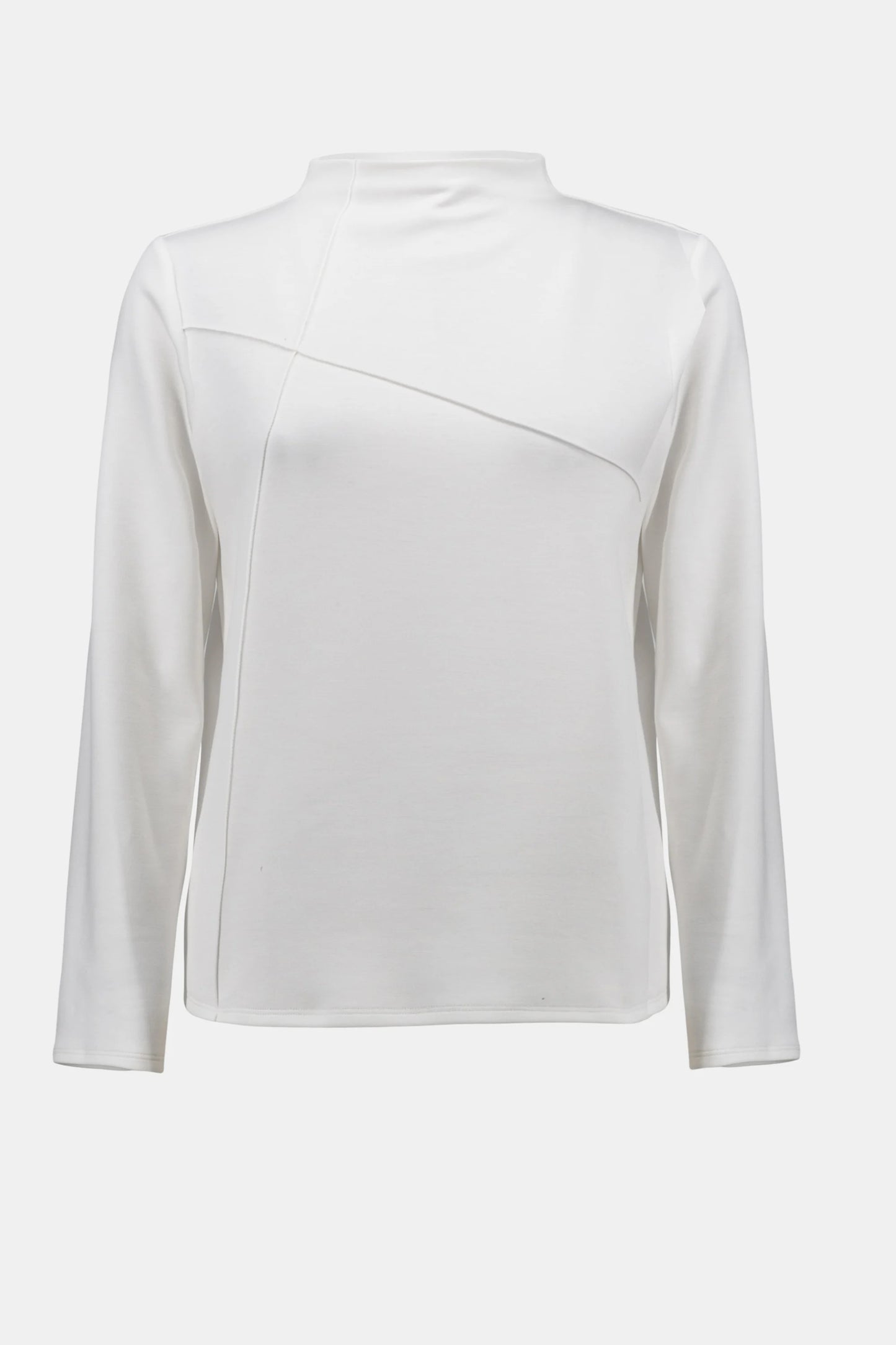 Jersey Straight Top | Off White