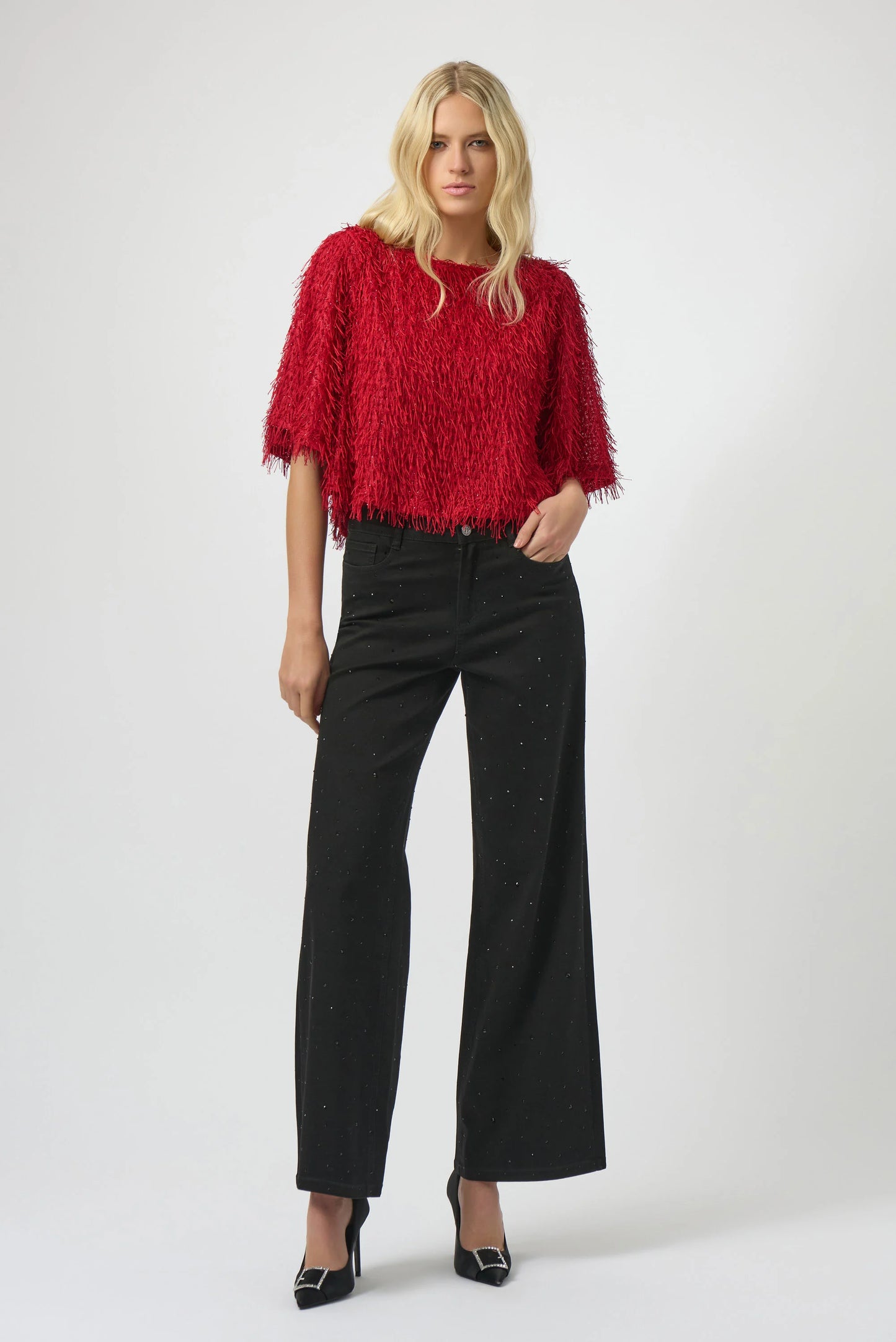 Fringe Boxy Top