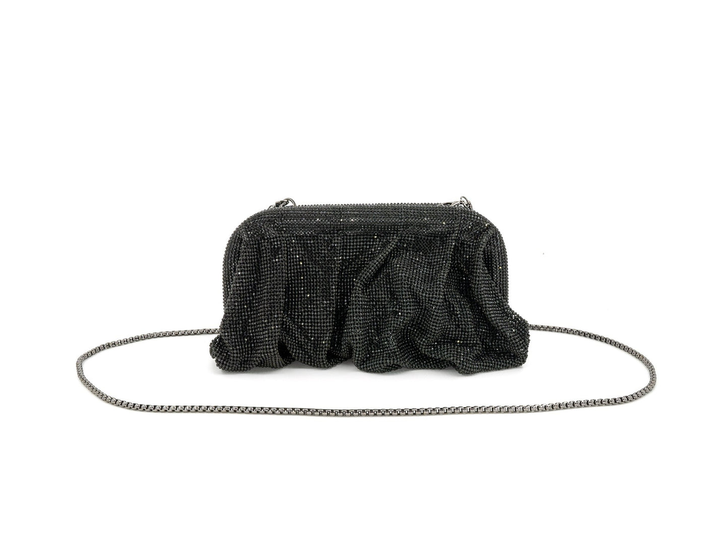 Envy Crystal Clutch | Black
