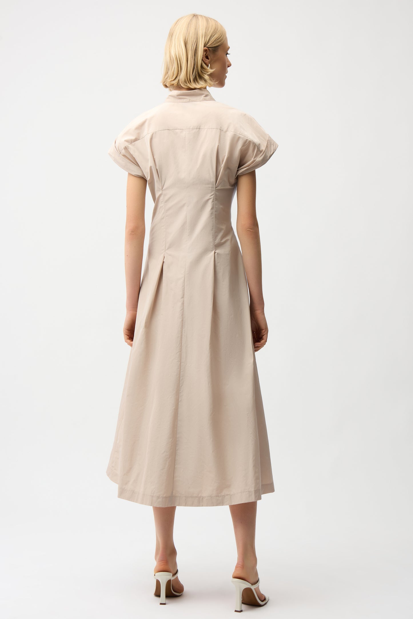 Nylon Parchment Dress