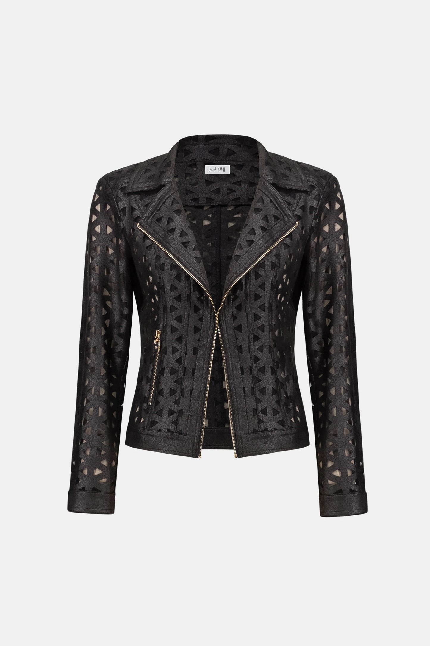 Mesh Moto Jacket | Black