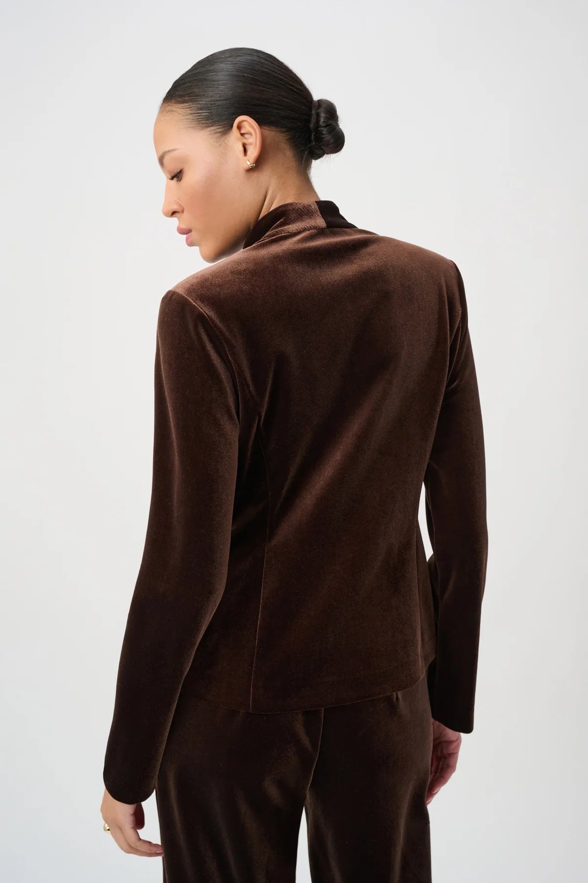 Brown Velvet Blazer