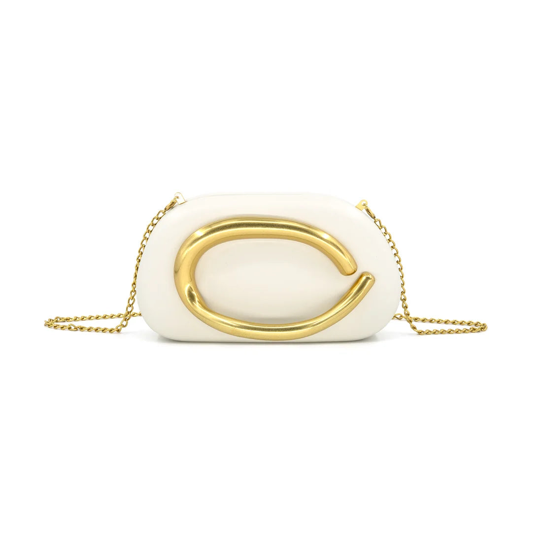 Beige Evening Bag