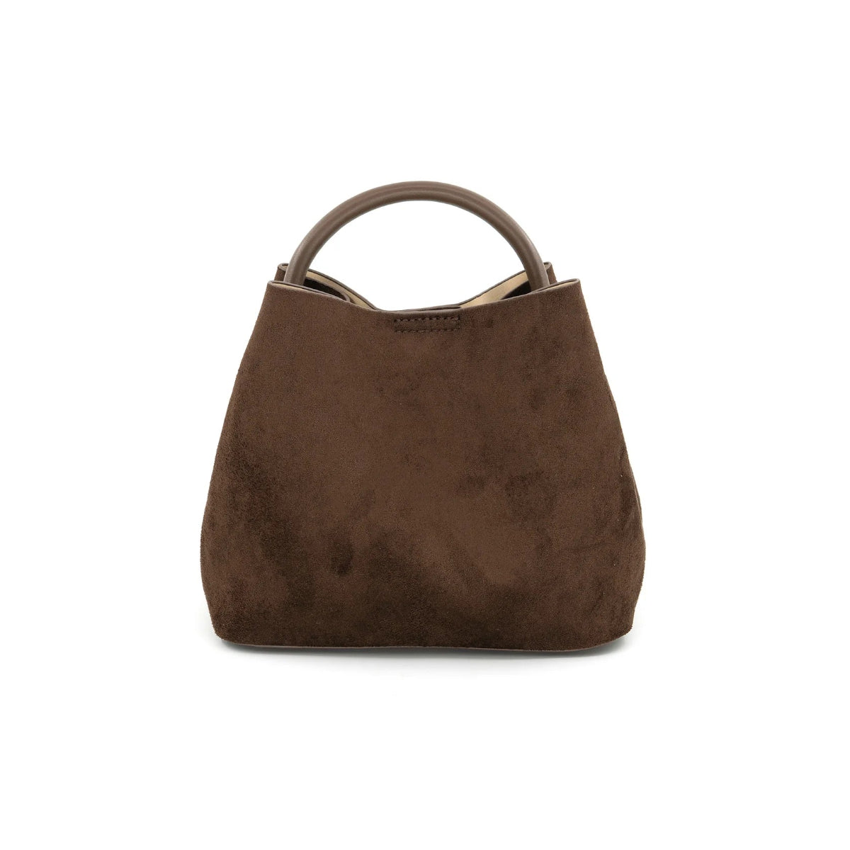 Suede Lucia Bag | Chocolate