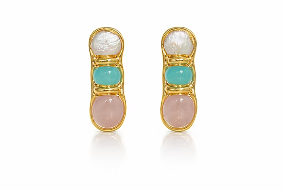 Pastel Pearl Earrings