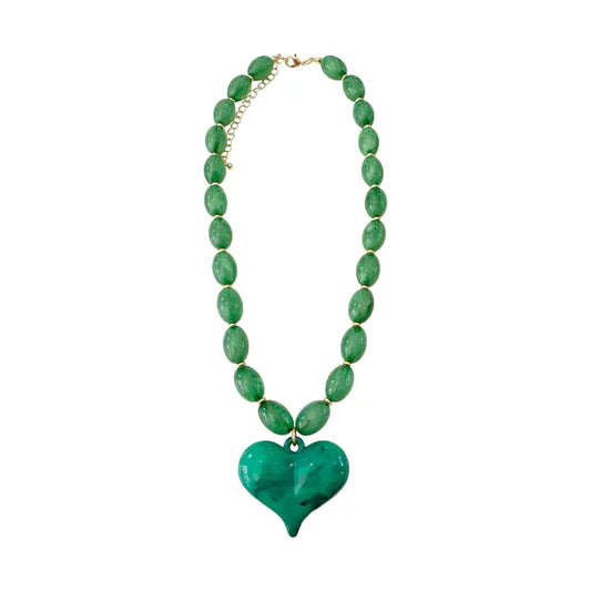 Roxie Necklace | Green