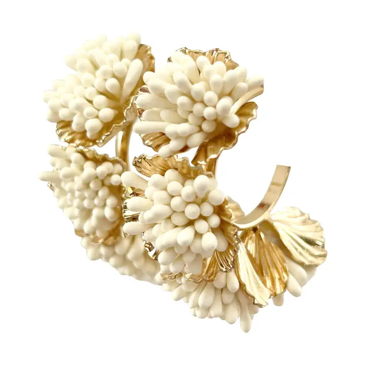 Maxine Hoops | Cream