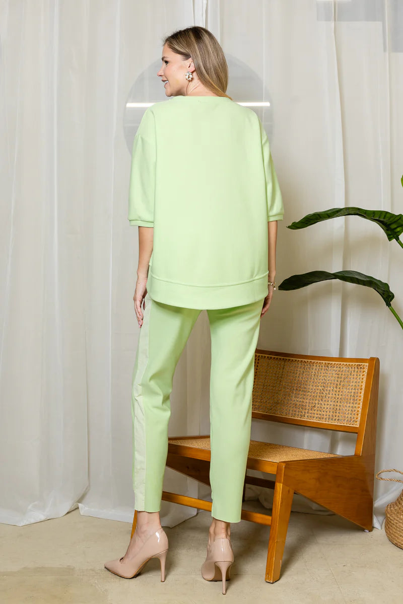 Karen Knit Top | Lime