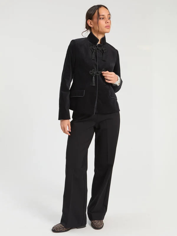 Velvet Braided Jacket