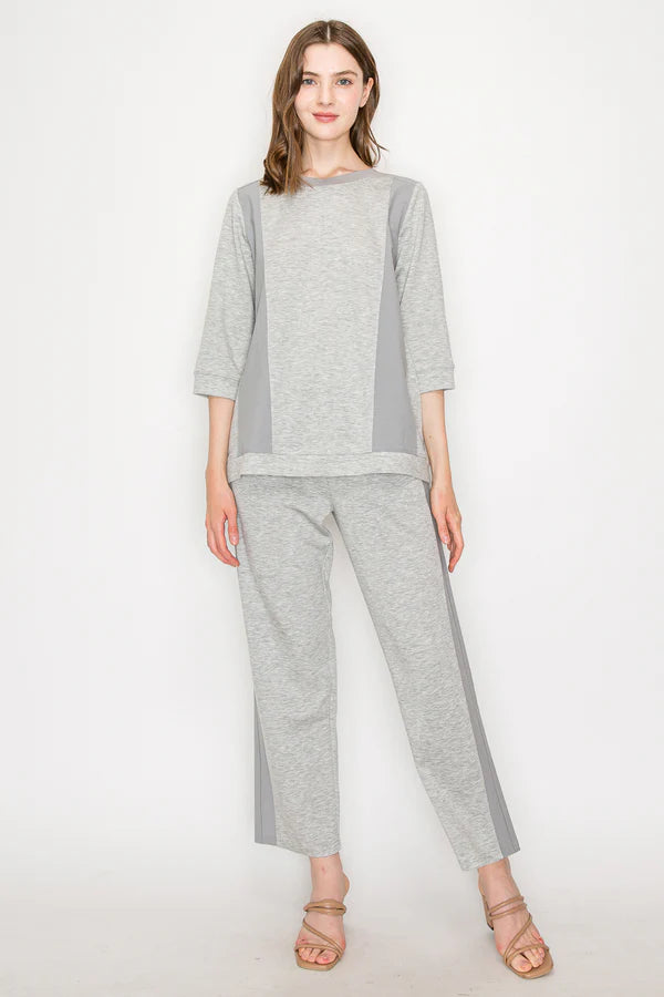 Jary Knit Pant | Grey