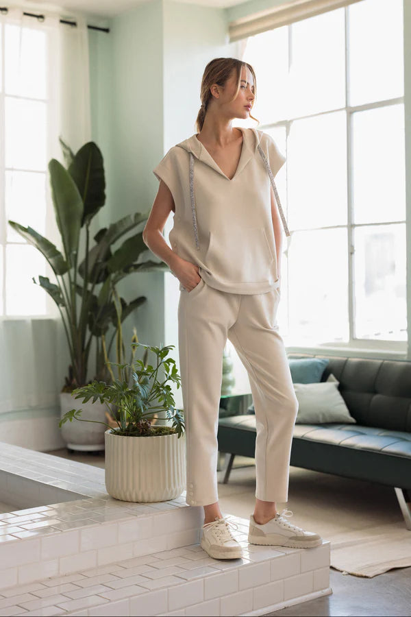 Kyle Poncho Top | Beige