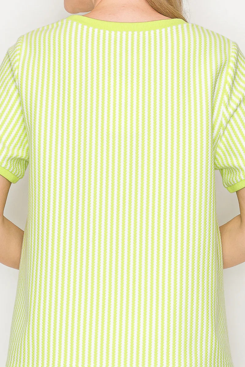 Karissa Knit Top | Lime