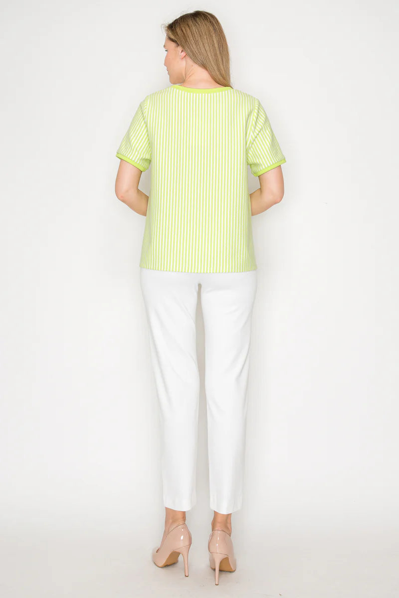 Paul Knit Pant | White