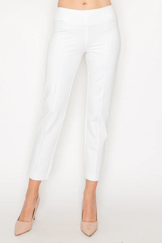 Paul Knit Pant | White