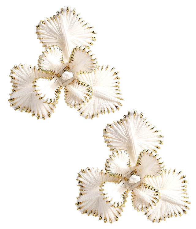 Kaia Earring | White