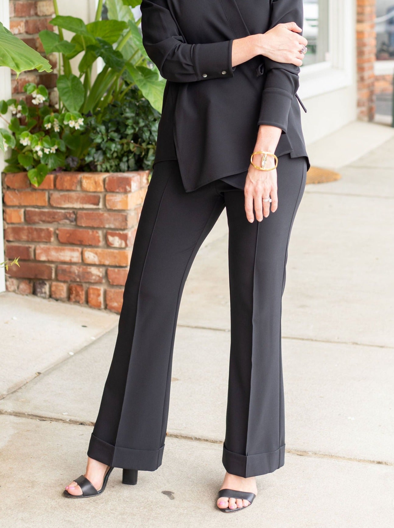 Flare Leg Trouser