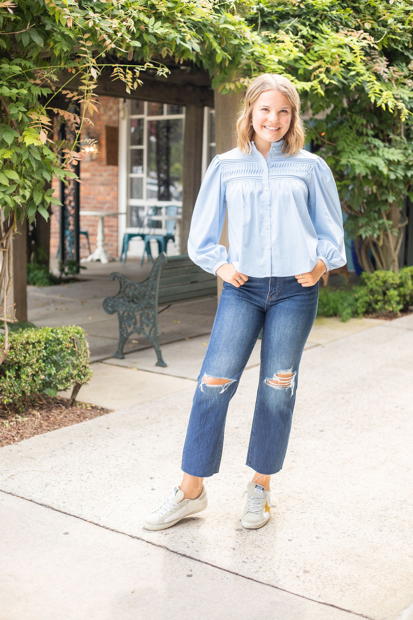 Lindy Blouse | Blue