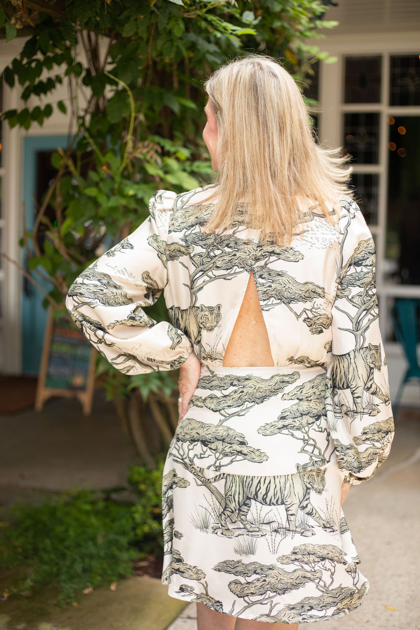 Safari Print Dress