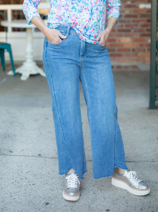 Suzanne Wide Ankle Jeans