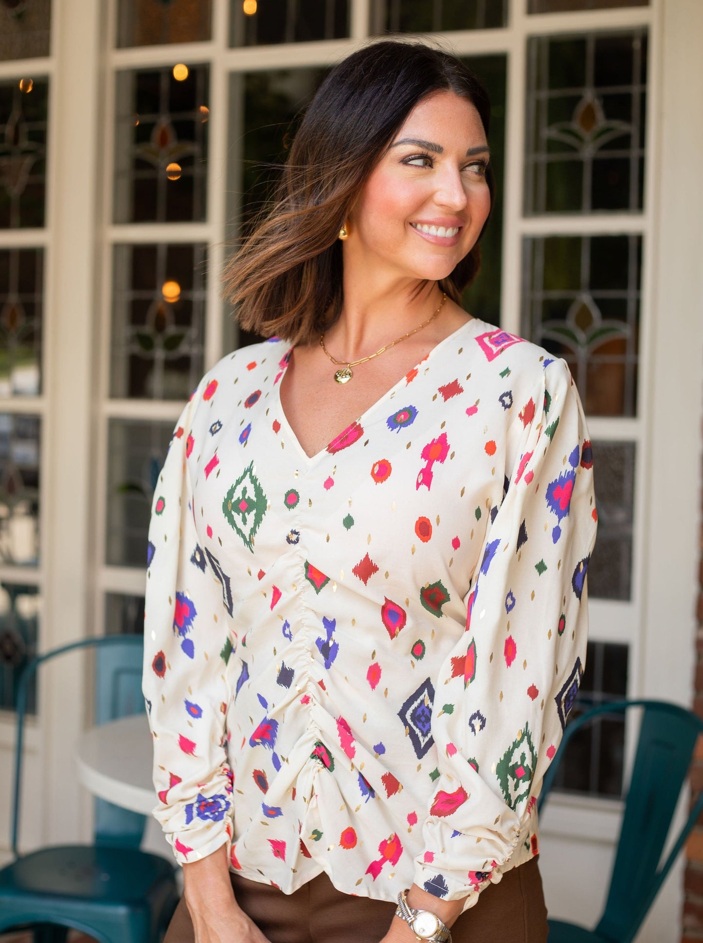 Lorraine Ikat Shirt