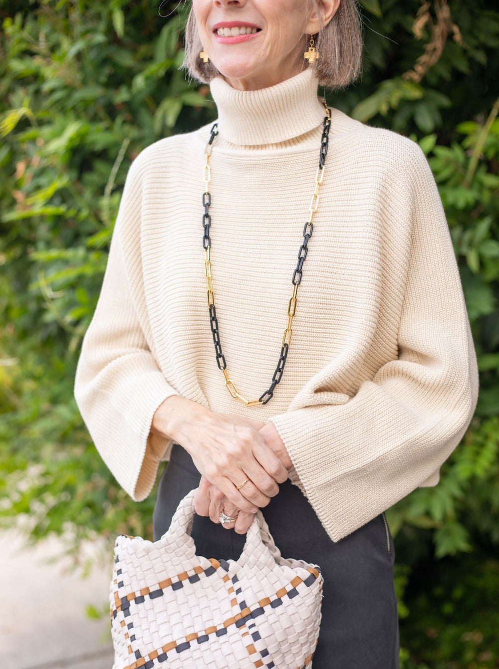 Crop Turtleneck Sweater