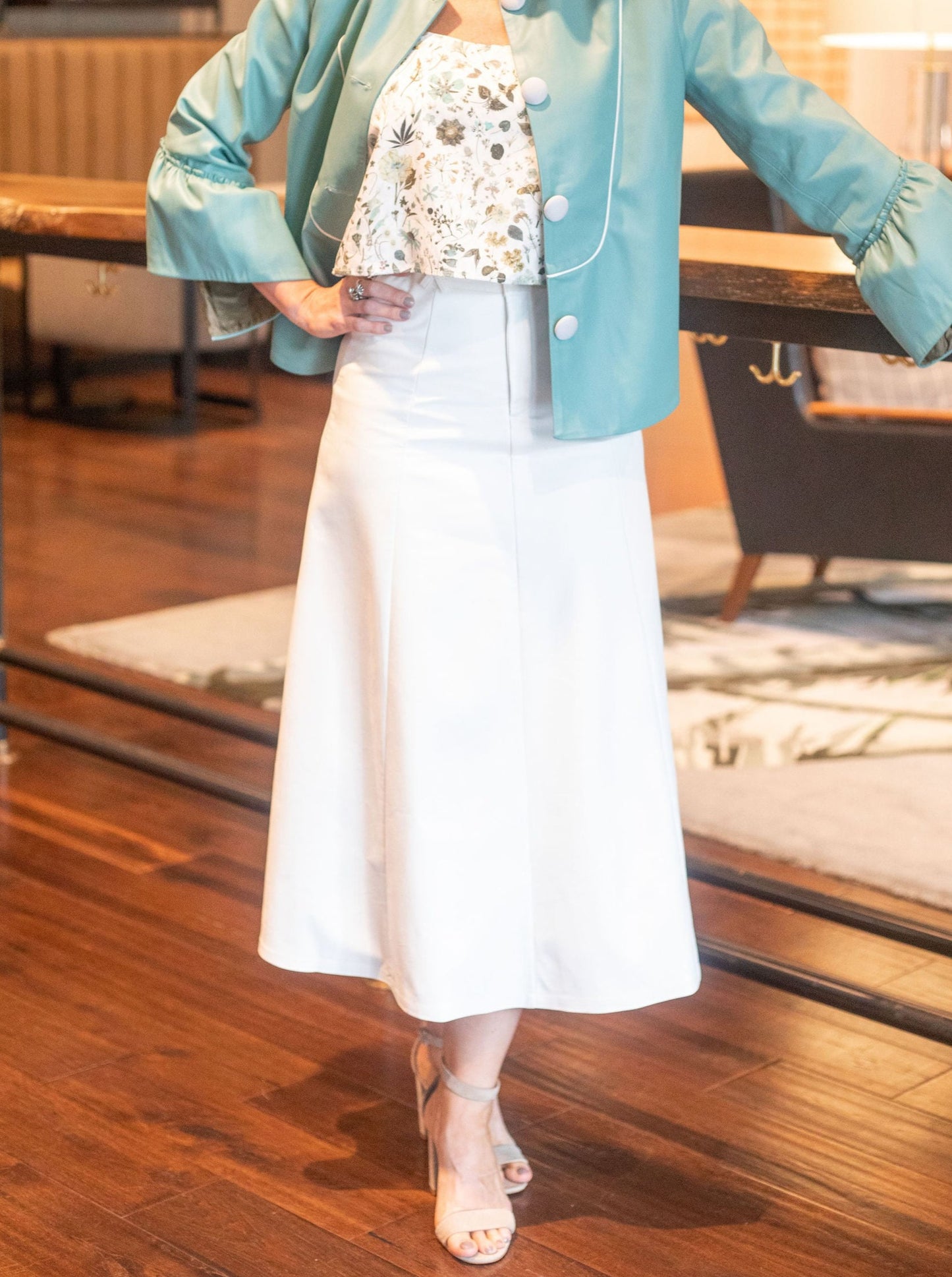 Poppins Skirt | White