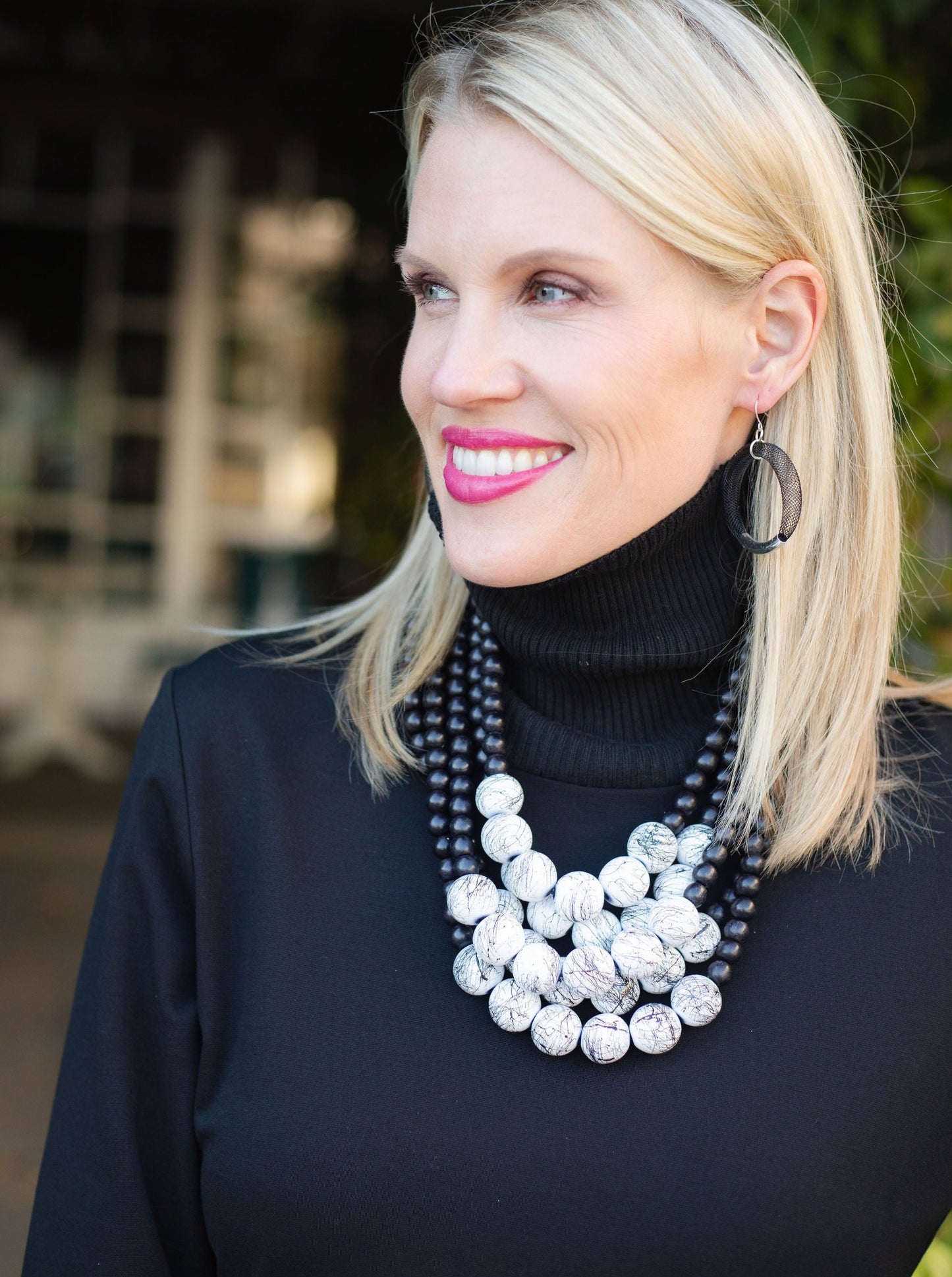 Sonam Necklace | White