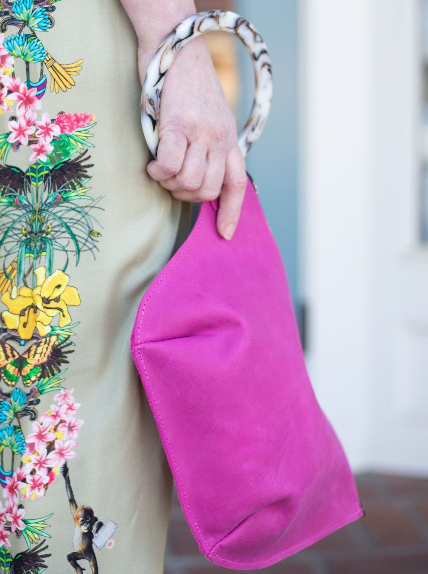 Inez Handbag-Pink