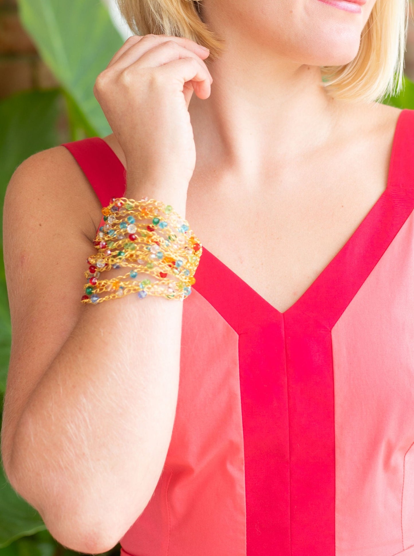 Multicolored Multi Strings Bracelet