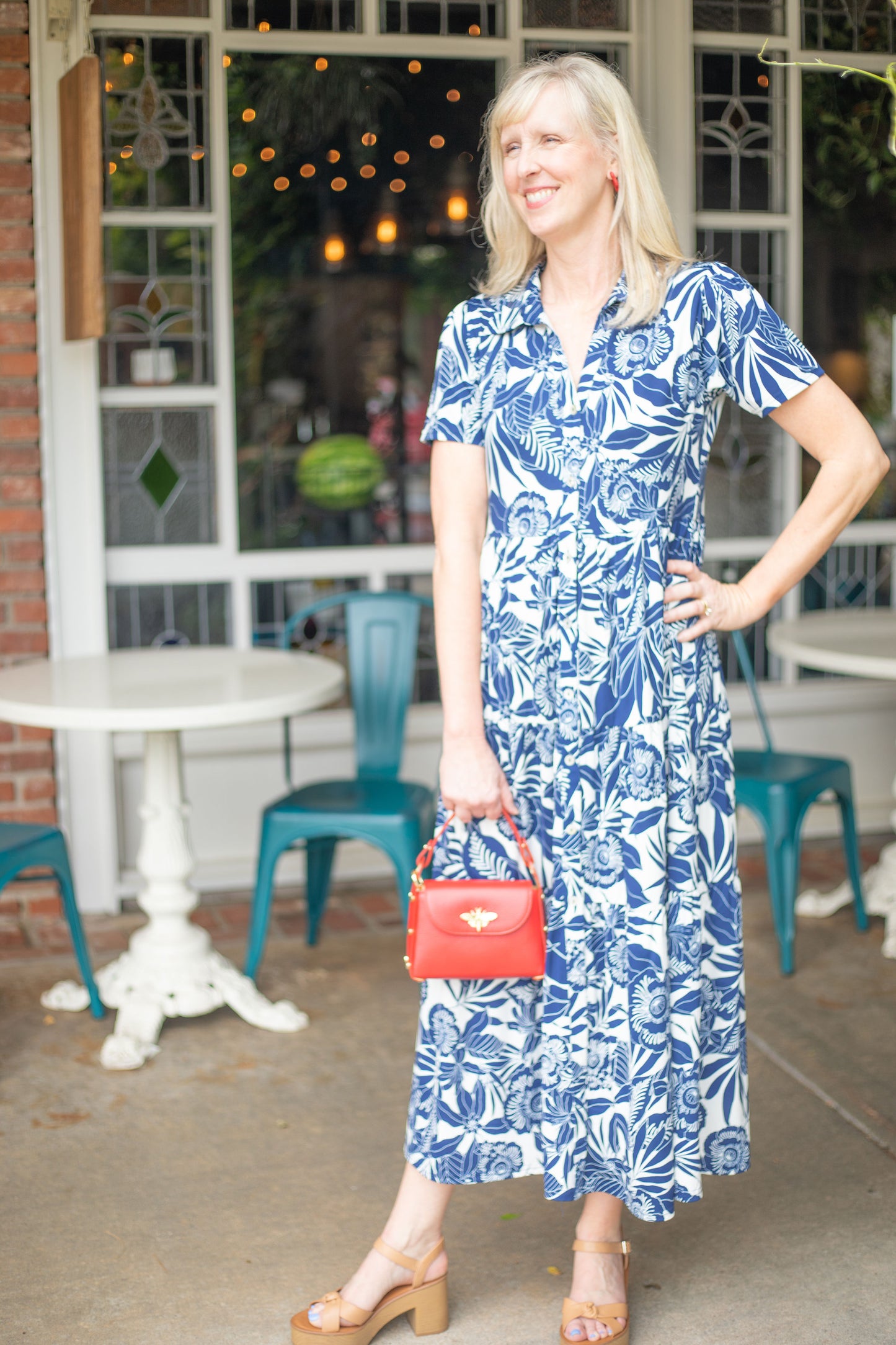 Navy Desiree Maxi
