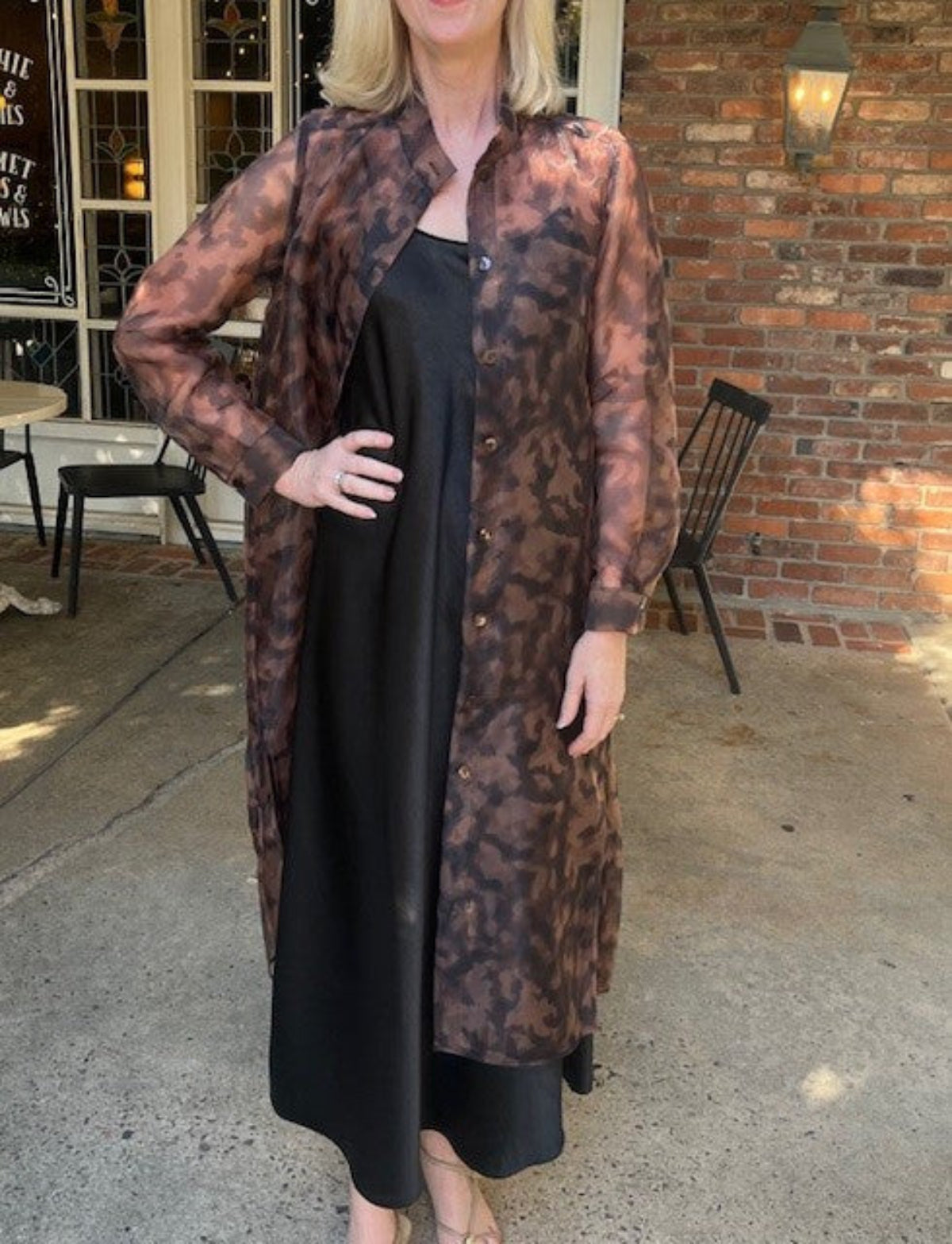 Sheer Animal Duster
