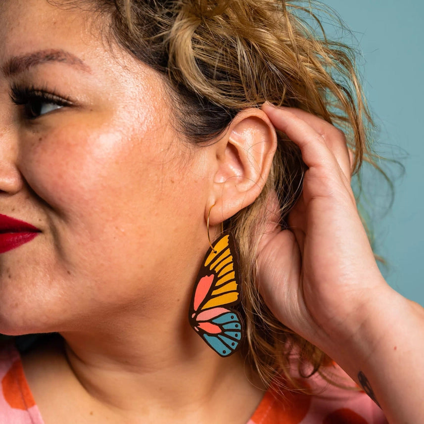 Butterfly Wing Earrings