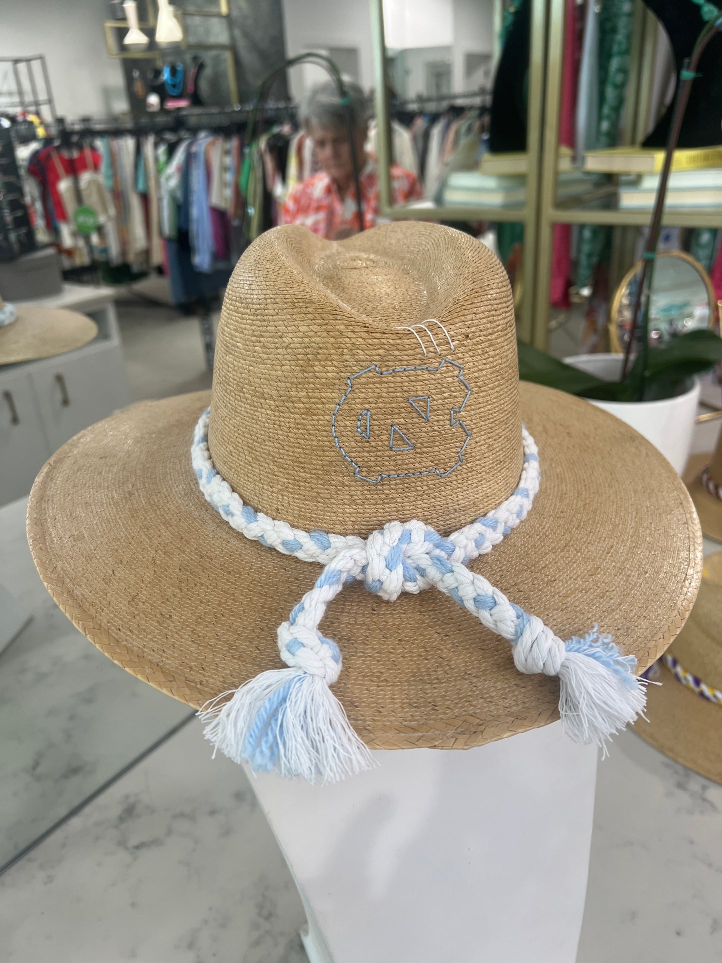 UNC Natural Palm Hat