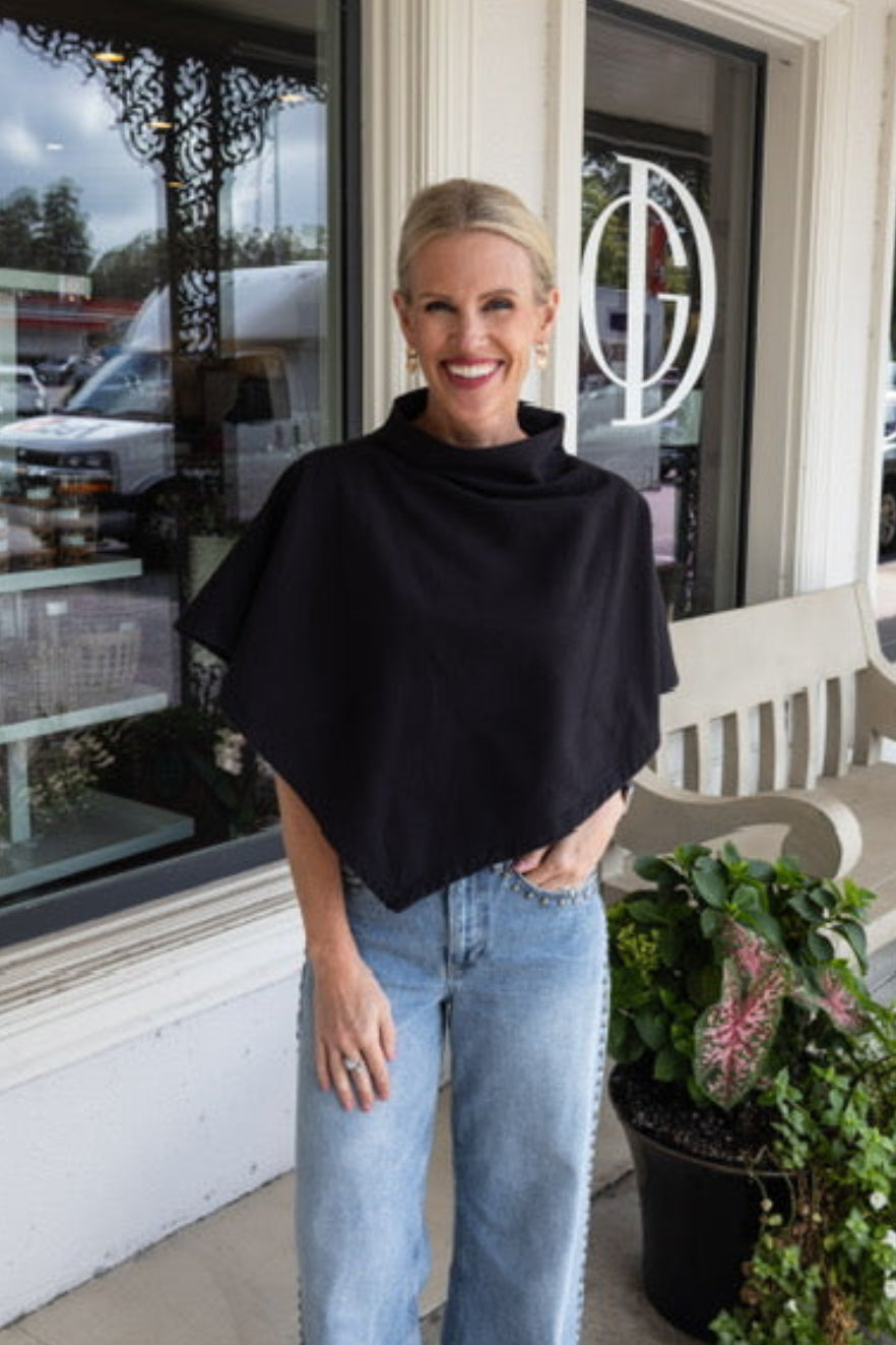 Fleece Topper | Black