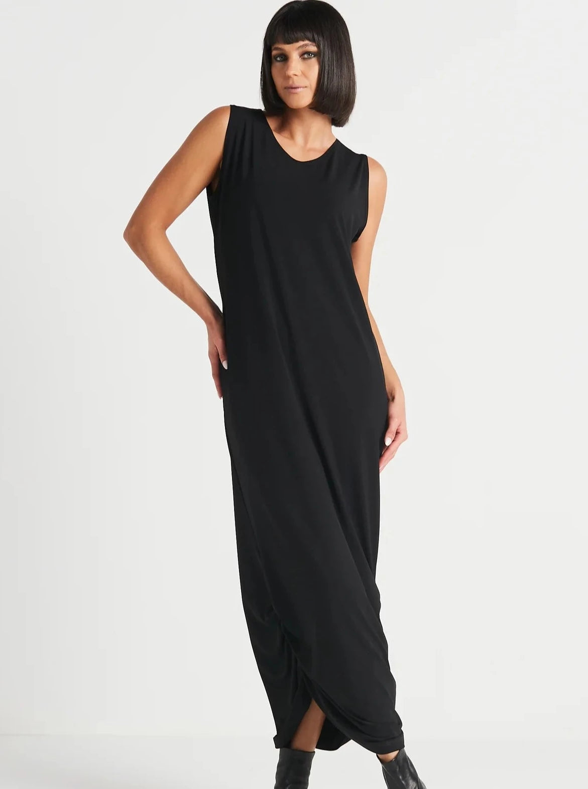 Rouched Dress | Black