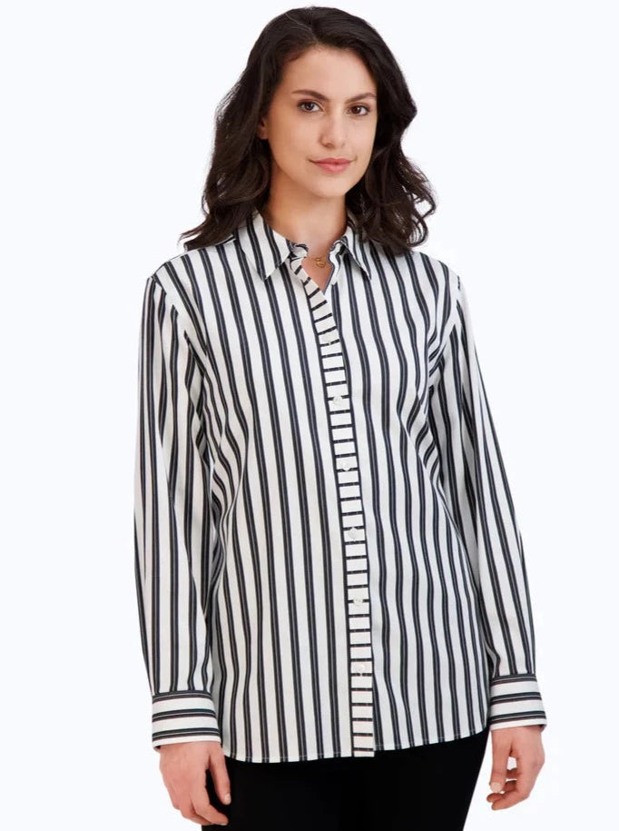 Boyfriend Stripe Blouse